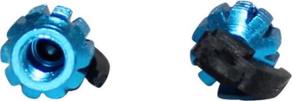 Valve Stem Caps - Blue Grenade - 40A9000BU - PBC3420F1