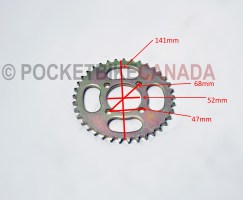 Rear Sprocket for 125cc, 306, Dirt Bike 4-Stroke - G2060068