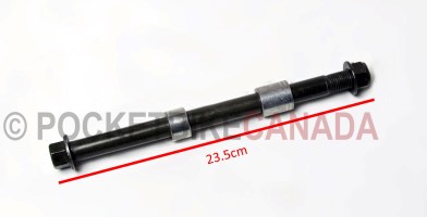 Front Axle for 250cc, X35, Dirt Bike 4 Stroke - G2100042